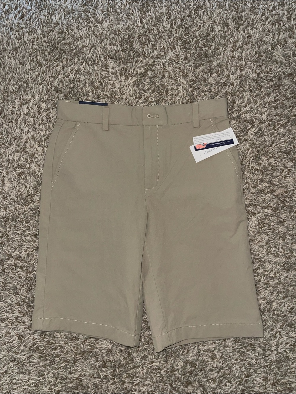 Kids Classic Casual Shorts - Khaki